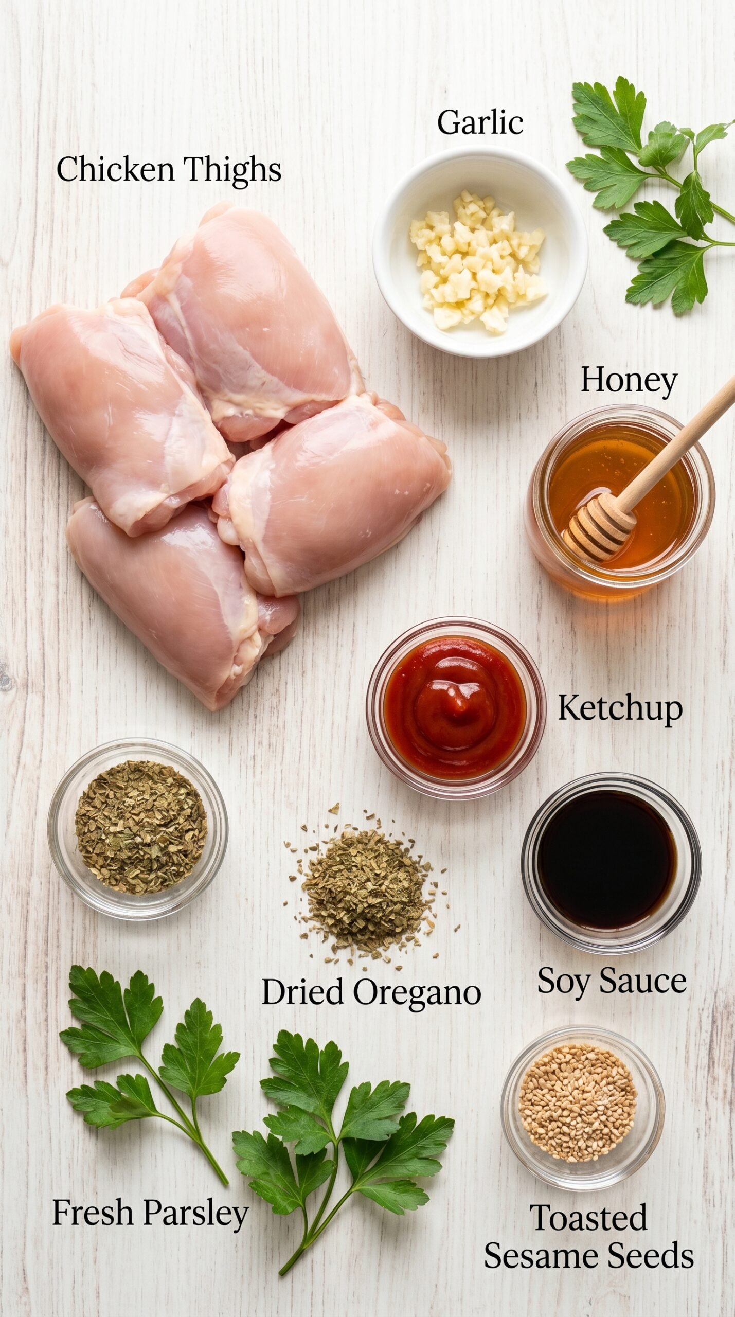 Crockpot Honey Garlic Chicken Recipe recipe ingredients
