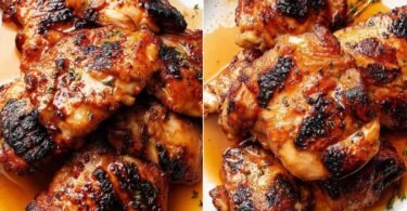 Blackstone Chicken Thighs with Garlic Butter Soy Glaze recipe photo