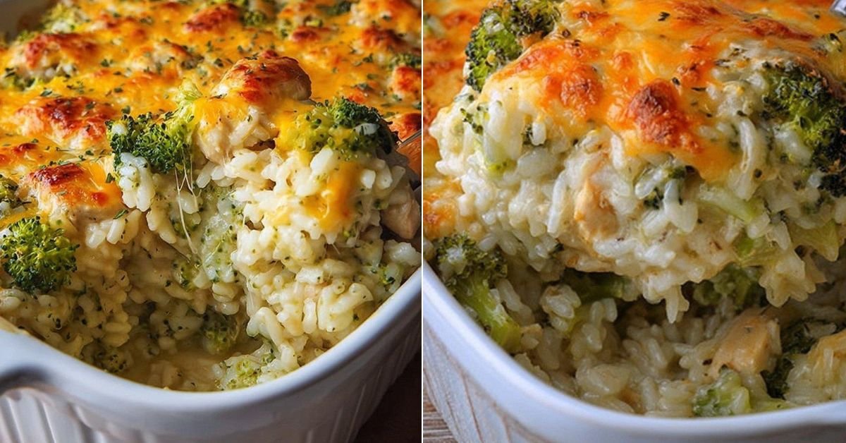 Cheesy Chicken Broccoli Rice Casserole – The Ultimate Comfort Dish recipe photo
