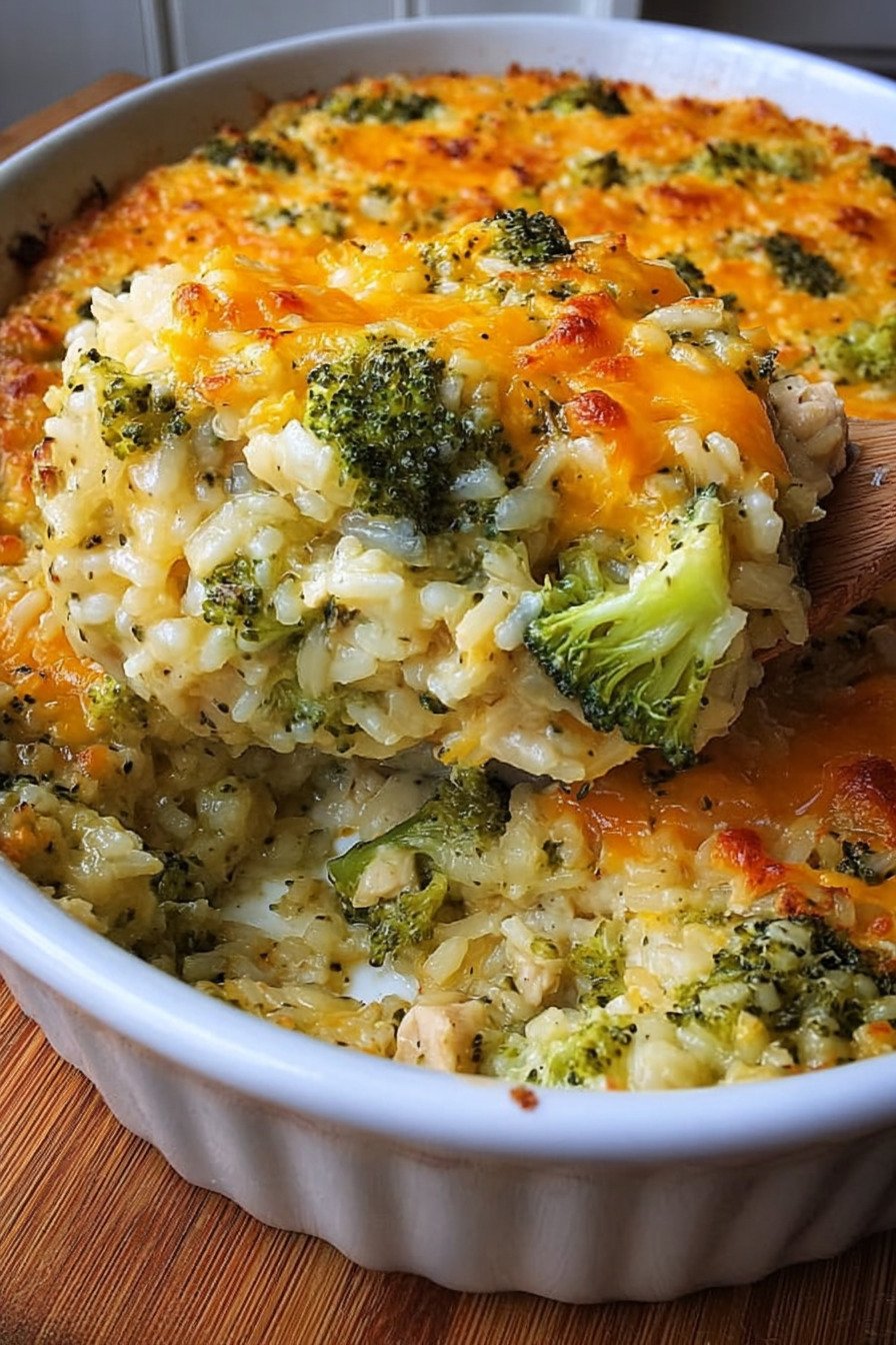 Cheesy Chicken Broccoli Rice Casserole – The Ultimate Comfort Dish final result