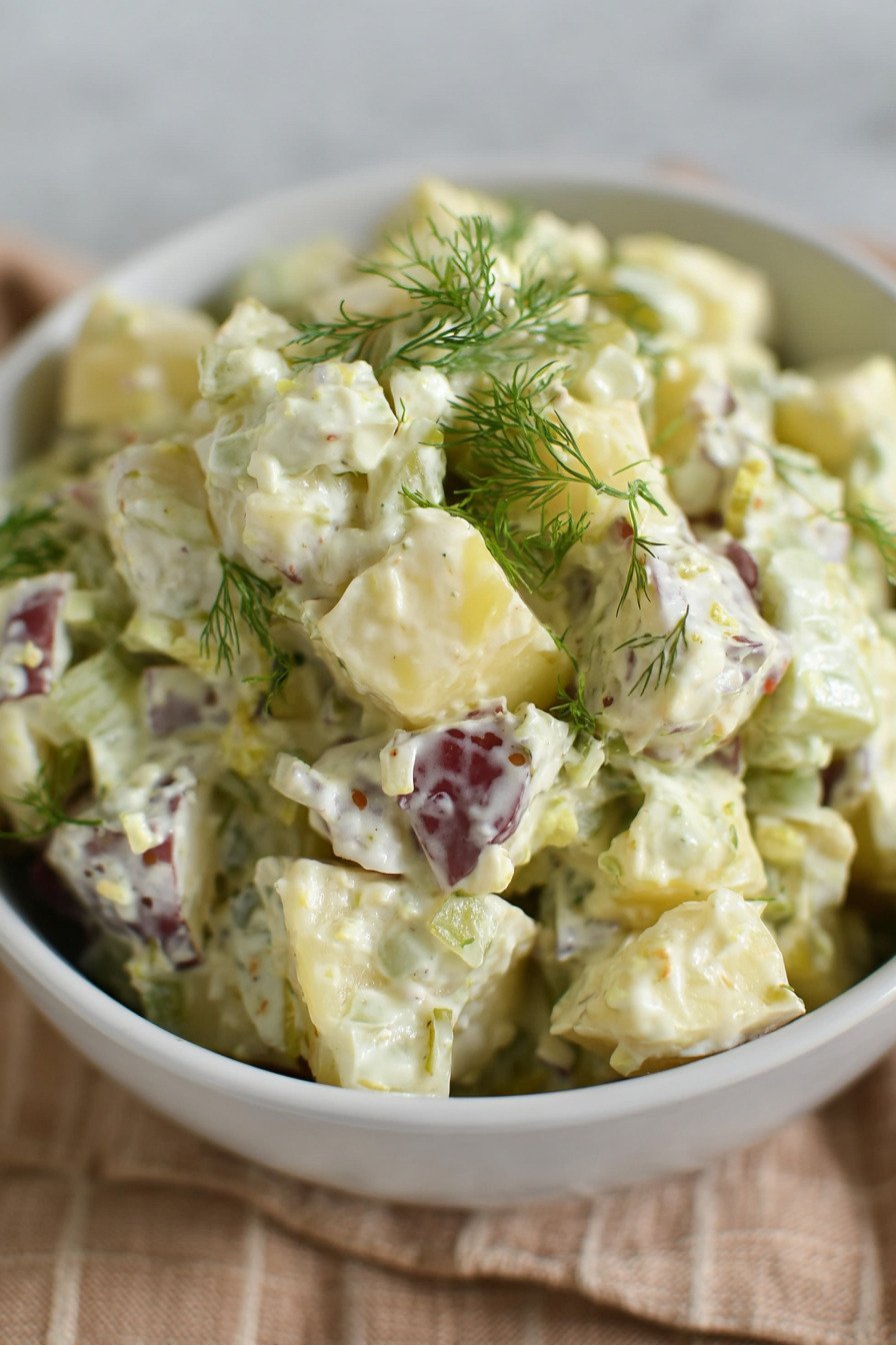 Dill Pickle Potato Salad recipe tips
