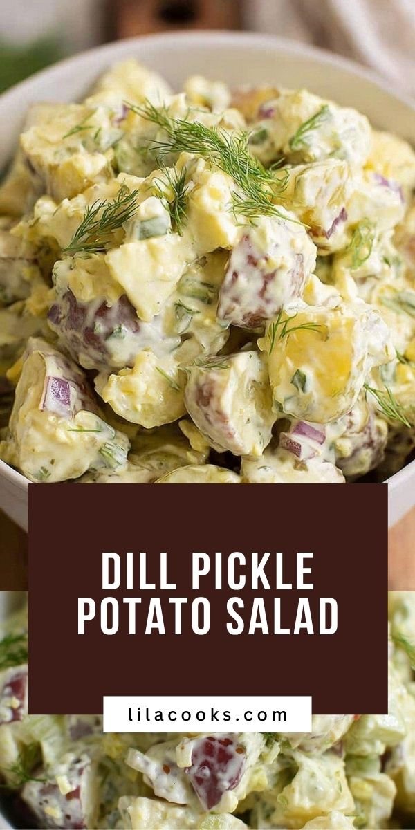 Dill Pickle Potato Salad save this recipe