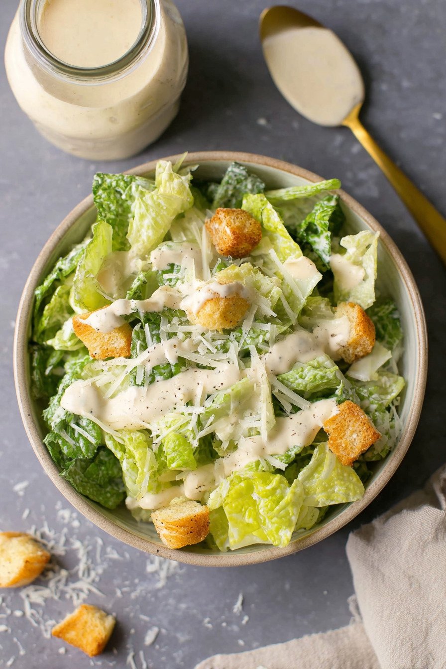 The Best Healthy Caesar Dressing for Healthy Caesar Salad recipe tips