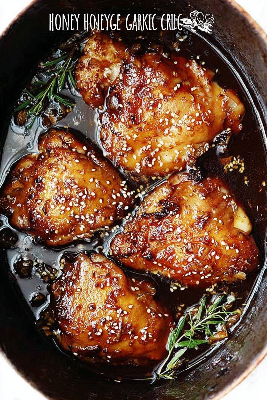 Crockpot Honey Garlic Chicken Recipe extra recipe photo