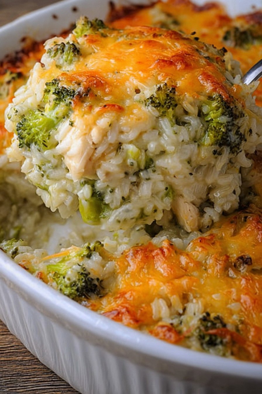 Cheesy Chicken Broccoli Rice Casserole – The Ultimate Comfort Dish extra recipe photo