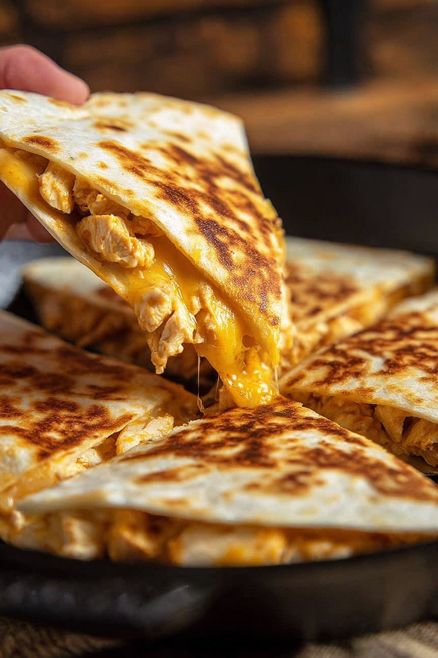 Chicken and Cheese Quesadilla That Never Stays on the Plate extra recipe photo