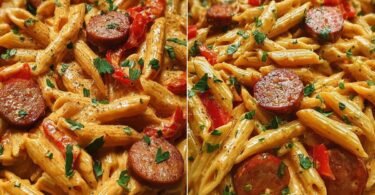 One-Pot Creamy Spicy Cajun Sausage Pasta: Irresistible Comfort recipe photo
