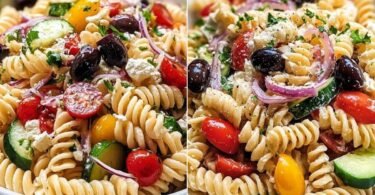 Olive Garden Pasta Salad With Creamy Italian Dressing recipe photo