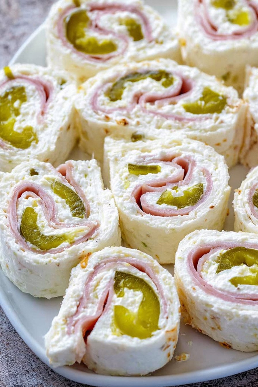 Pickle Dip Pinwheels with Cream Cheese, Ham, and Dill Pickles recipe tips