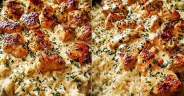 Creamy Garlic Butter Chicken with Cheesy Rice Everyone Will Crave recipe photo