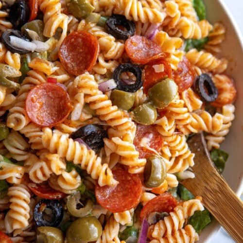 Easy Pizza Pasta Salad Recipe extra recipe photo