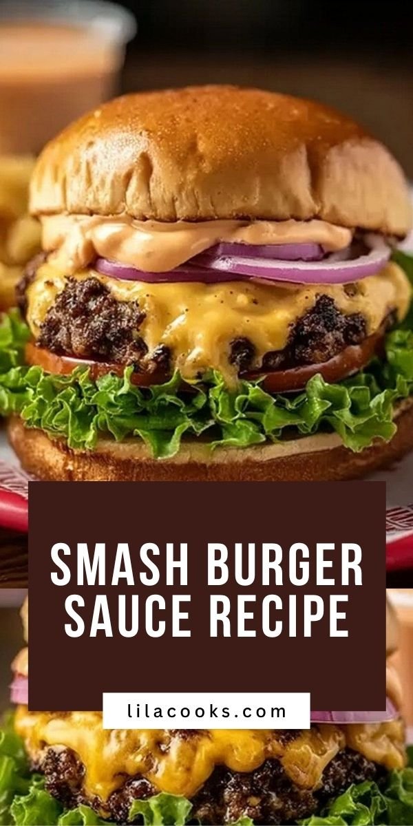 Best Smash Burger Sauce Recipe Creamy Tangy Flavor for Perfect Burgers save this recipe