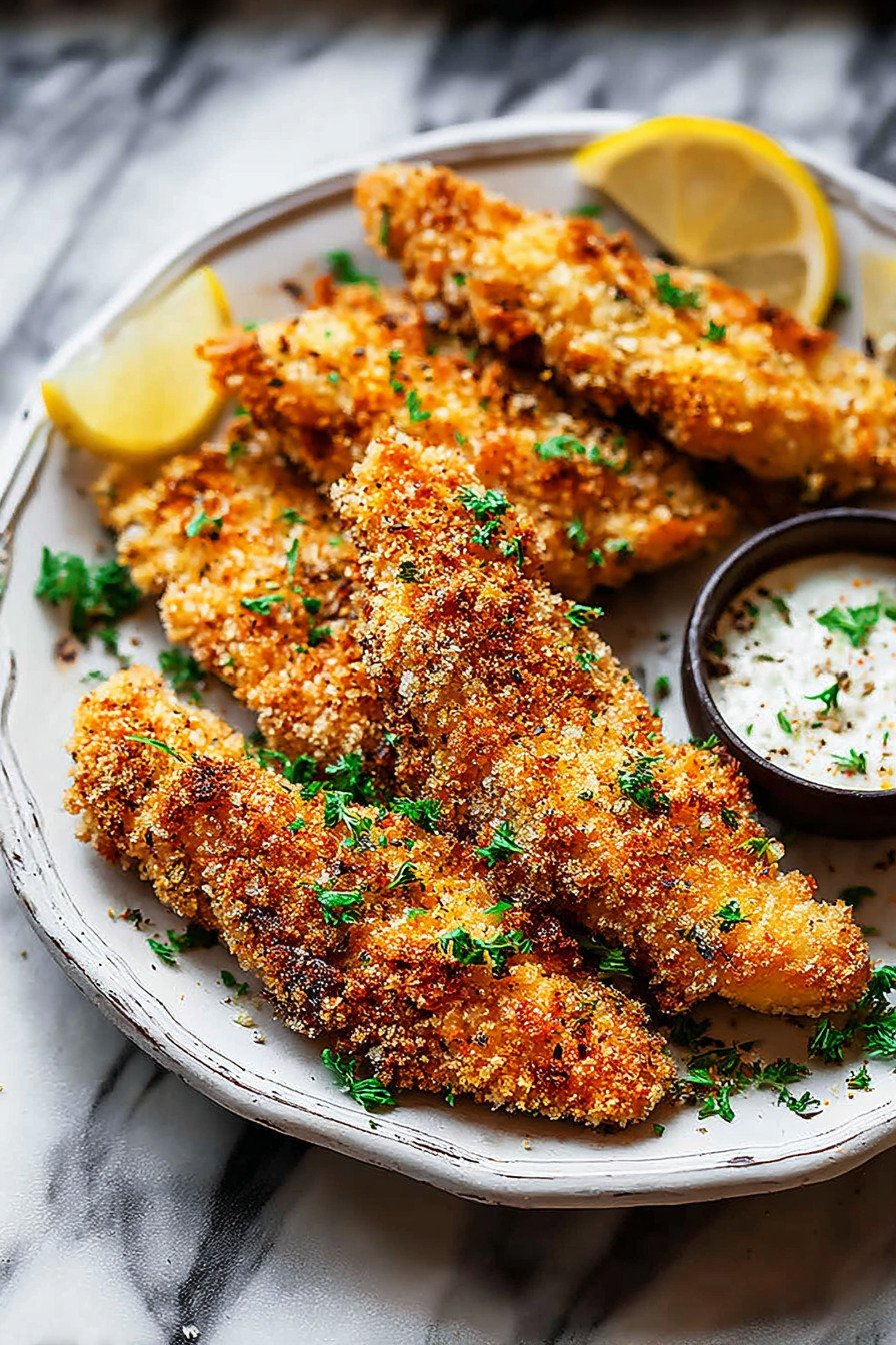 Crispy Oven Baked Chicken Tenders recipe tips