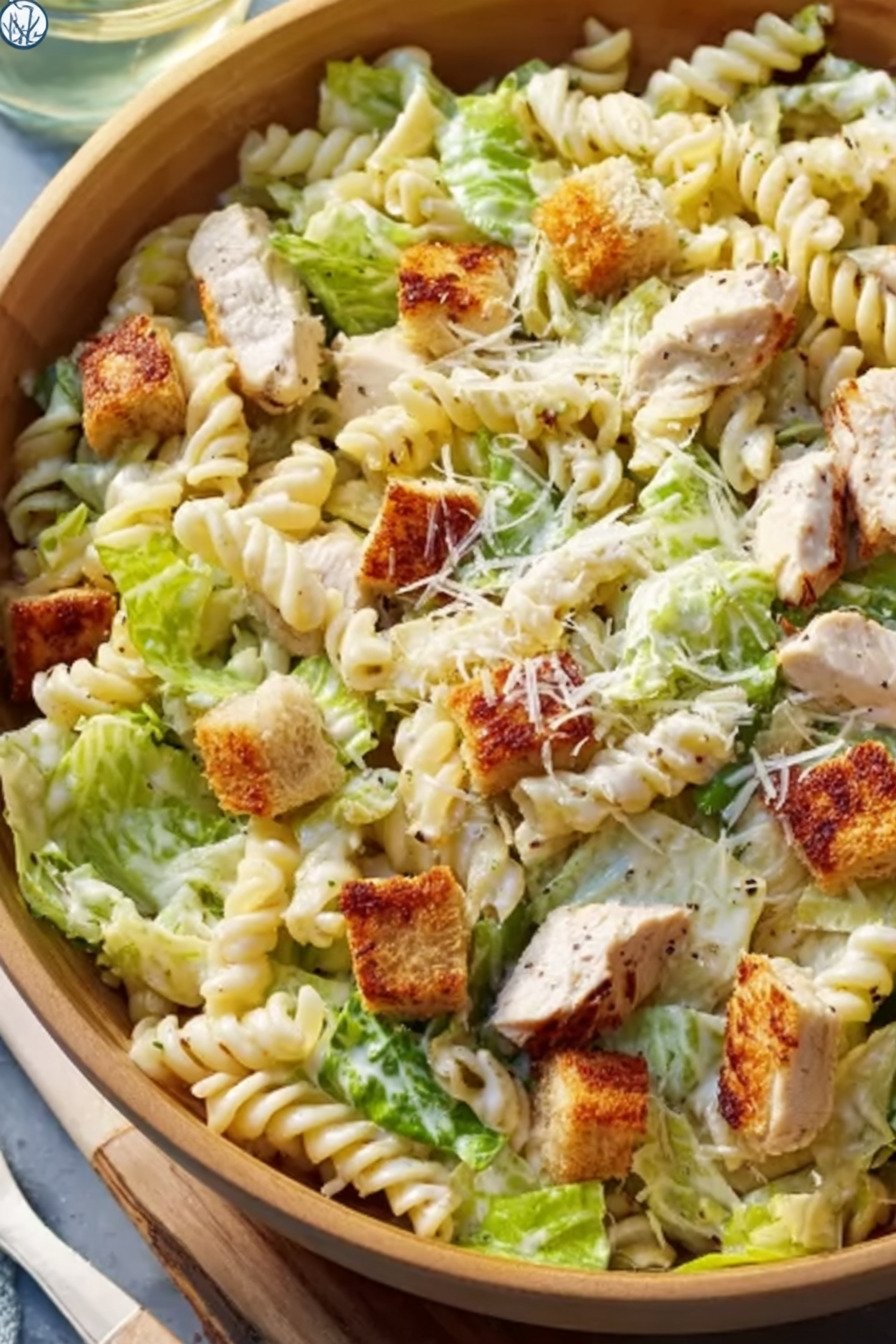 30-Minute Chicken Caesar Pasta Salad | Easy & Flavorful Recipe recipe tips