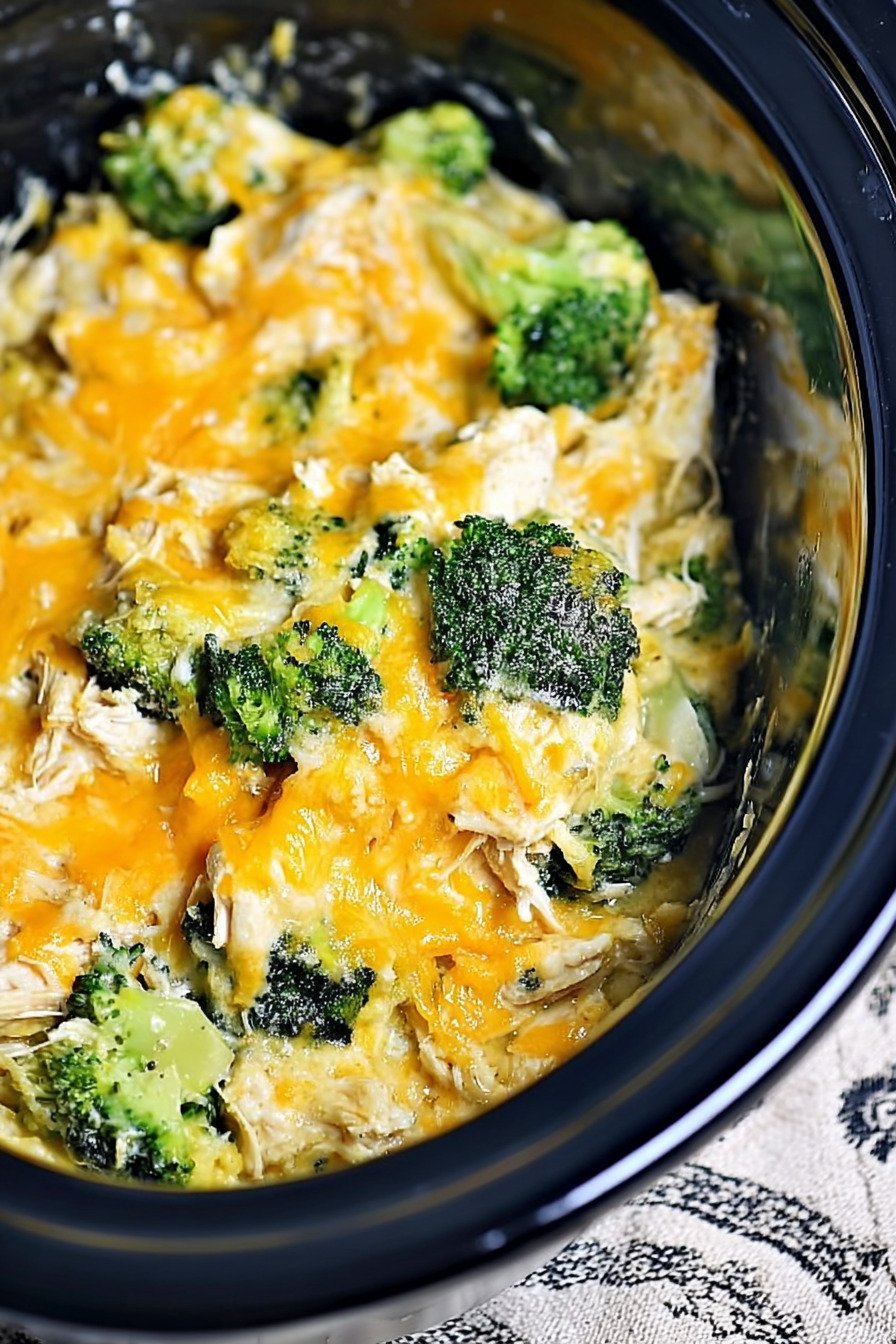 Keto Crockpot Chicken and Broccoli | Easy Cheesy Casserole recipe tips