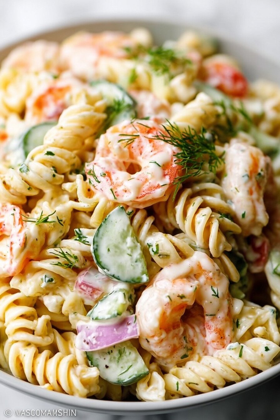 Cold Shrimp Pasta Salad Recipe recipe tips