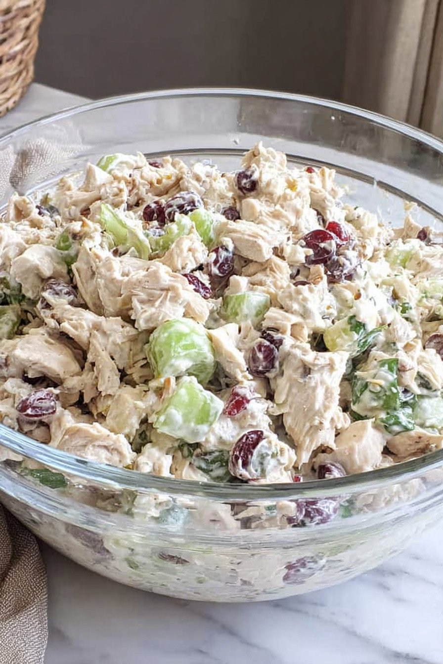 Healthy Chicken Salad Recipe with Greek Yogurt, No Mayo final result