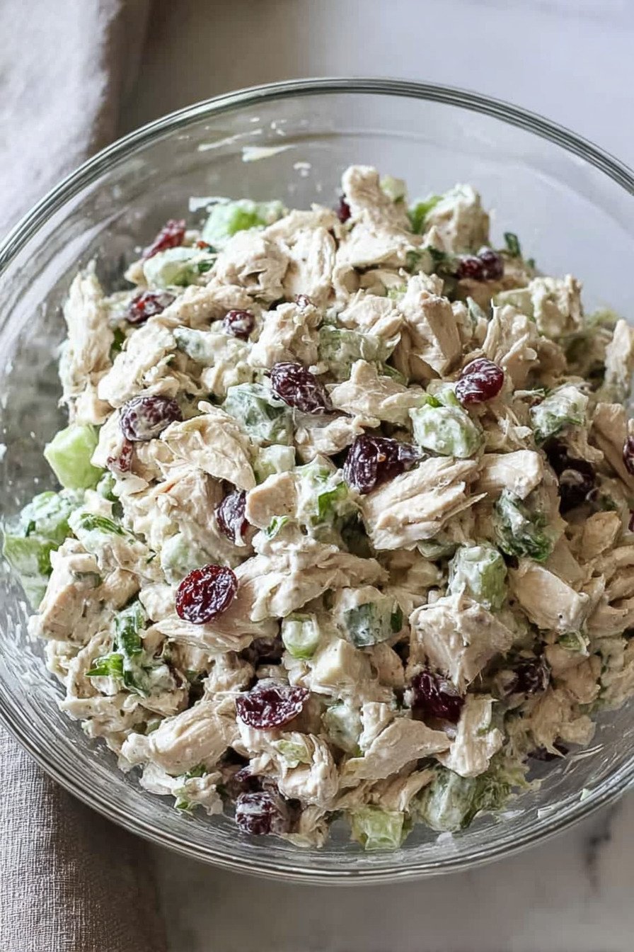 Healthy Chicken Salad Recipe with Greek Yogurt, No Mayo extra recipe photo