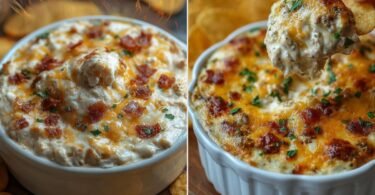 Hissy Fit Dip for Hot, Cheesy Party Snacking recipe photo