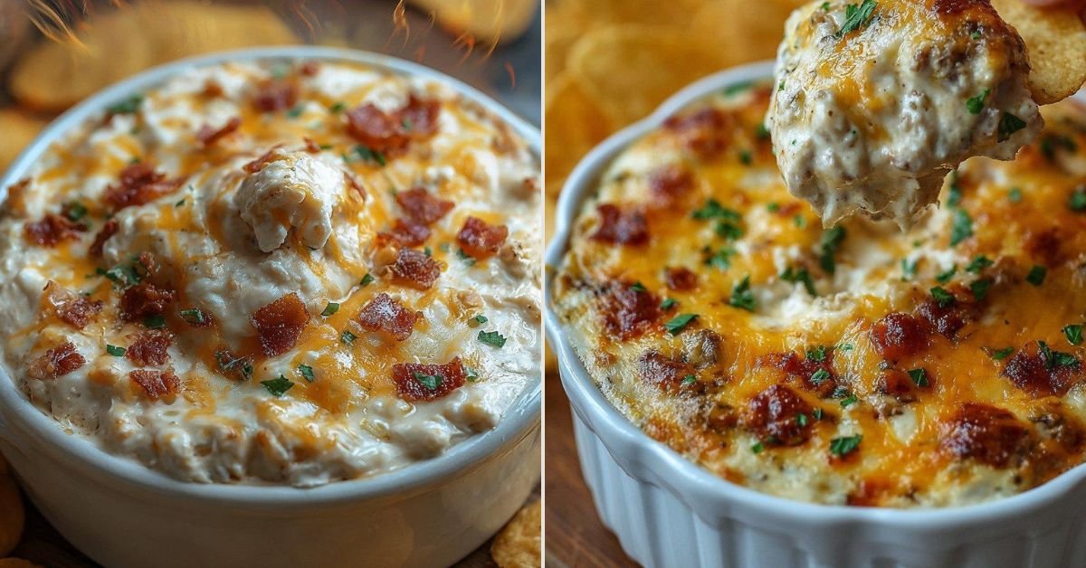 Hissy Fit Dip for Hot, Cheesy Party Snacking recipe photo