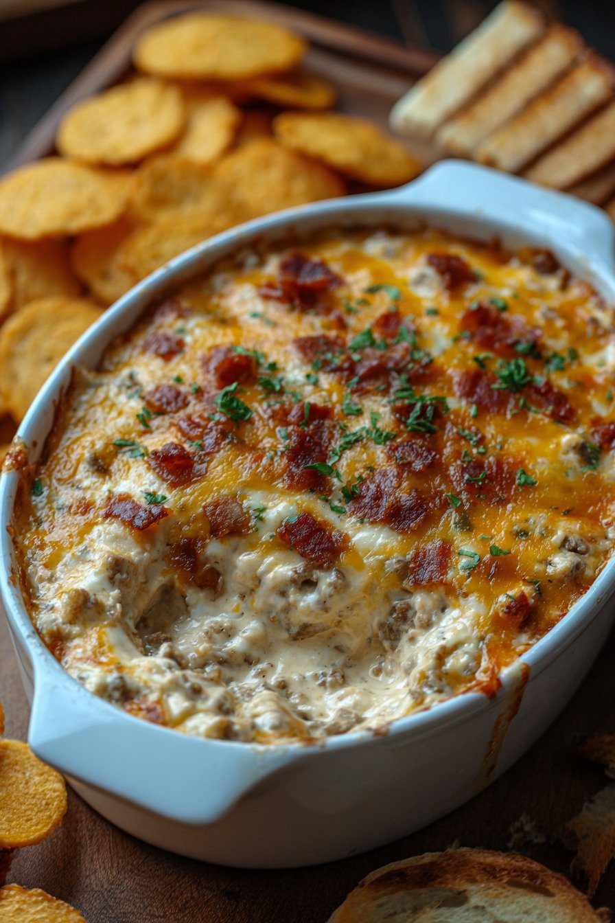 Hissy Fit Dip for Hot, Cheesy Party Snacking final result