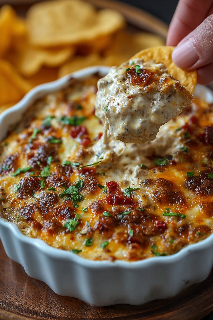 Hissy Fit Dip for Hot, Cheesy Party Snacking extra recipe photo