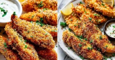 Crispy Oven Baked Chicken Tenders recipe photo