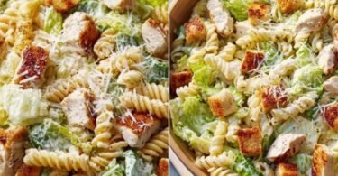 30-Minute Chicken Caesar Pasta Salad | Easy & Flavorful Recipe recipe photo