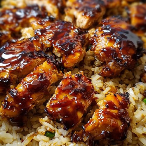 One-Pan Bold Honey BBQ Chicken Rice – Irresistible Comfort Meal extra recipe photo