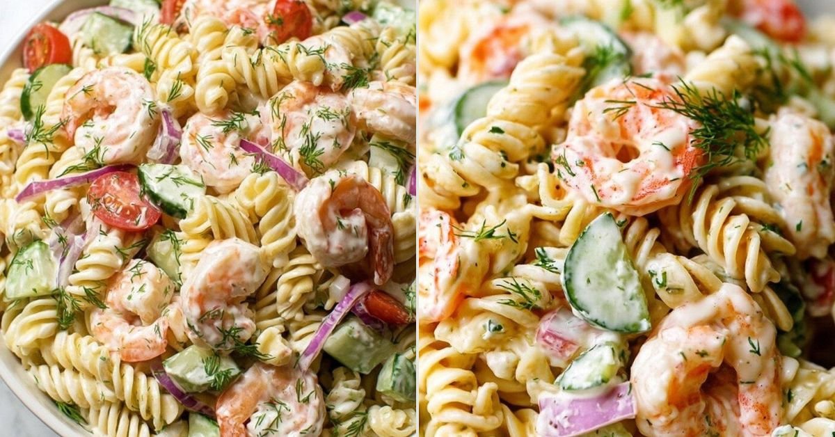 Cold Shrimp Pasta Salad Recipe recipe photo